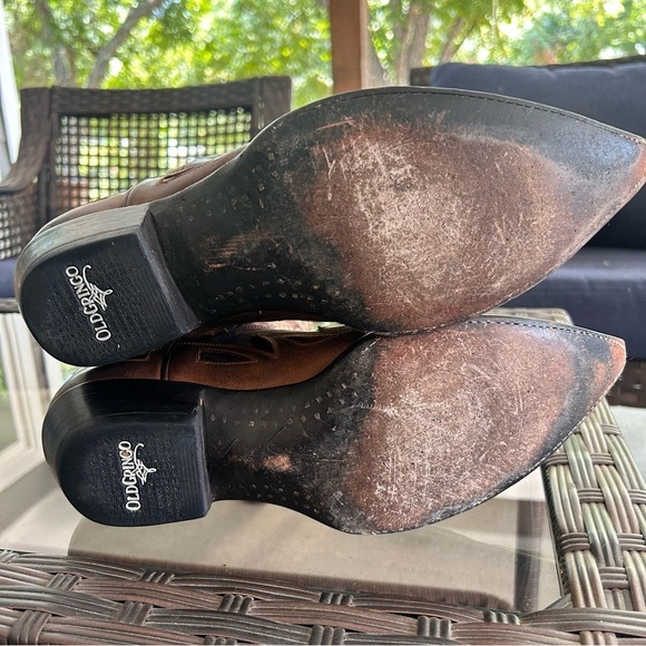 Old Gringo Men’s Brown Embroidered Leather Vencida Western Boot Size 9 1/2 D - Picture 6 of 14